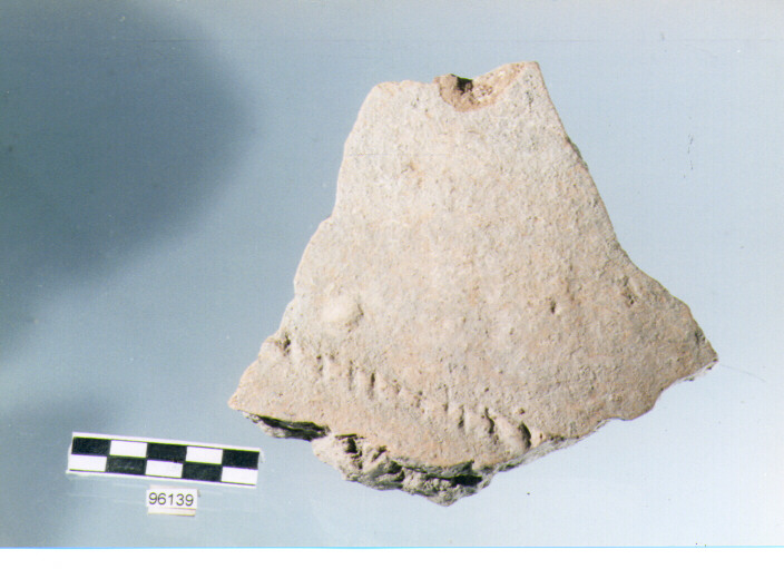 dolio cordonato/ parete, pareti di dolii, tipo 1C, Archi (bronzo finale/ ferro)