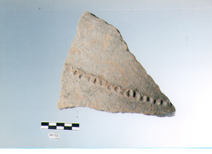 dolio cordonato/ parete, pareti di dolii, tipo 1B, Archi (bronzo finale/ ferro)