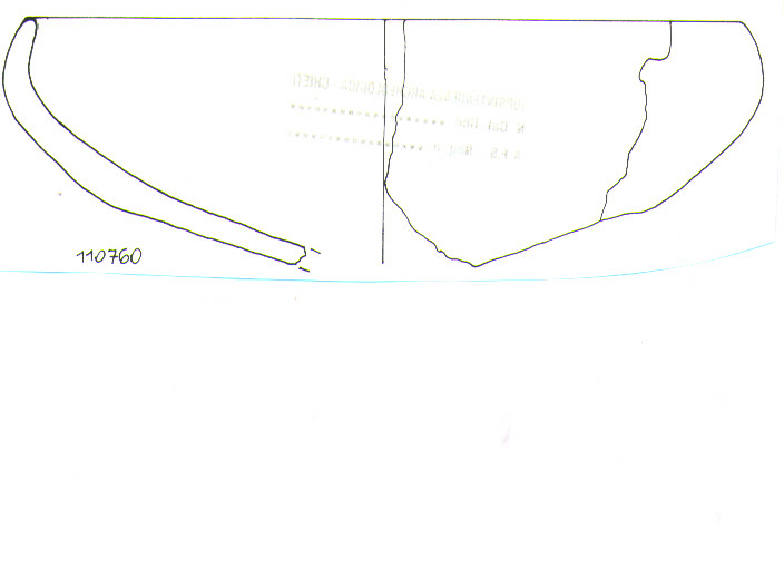 cordone liscio orizzontale, cordoni, tipo1, Archi (BF/ prima età del Ferro)