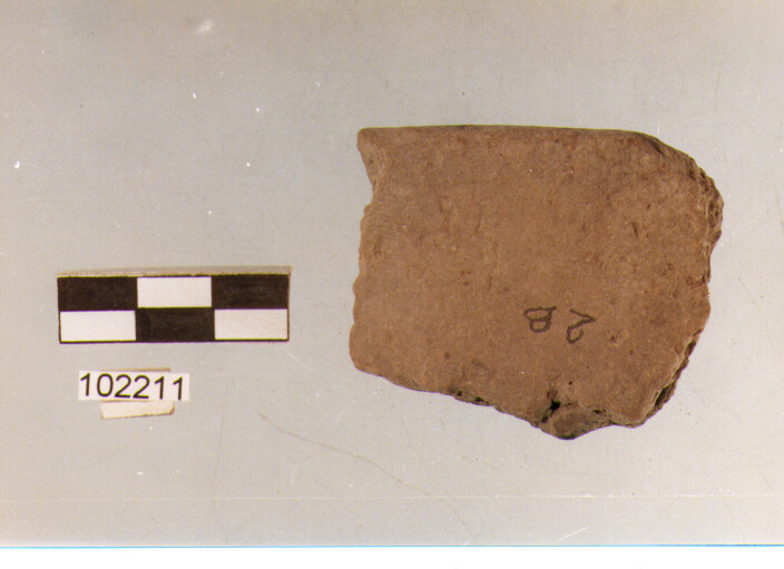 orlo, tipo E6, Grotta Sant'Angelo - età del bronzo (?) (sec. XX-X a.C)