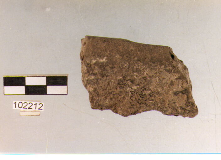 orlo, tipo E6, Grotta Sant'Angelo - età del bronzo (?) (sec. XX-X a.C)