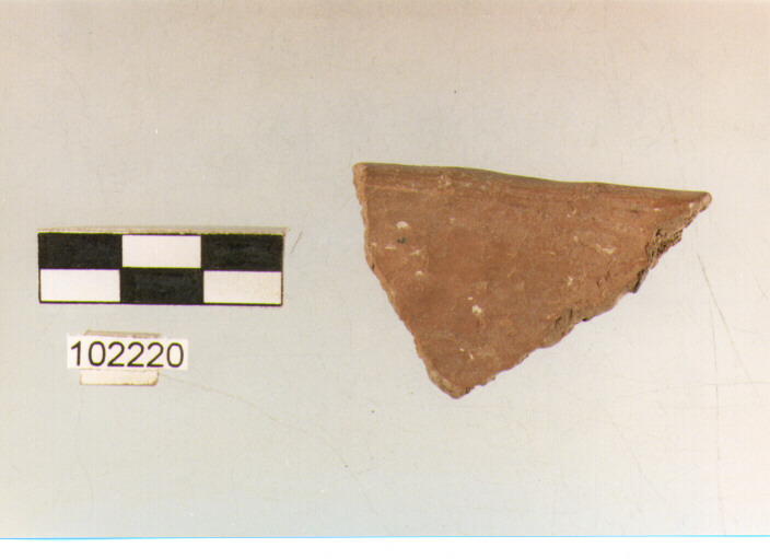 orlo, tipo E6, Grotta Sant'Angelo - età del bronzo (?) (sec. XX-X a.C)