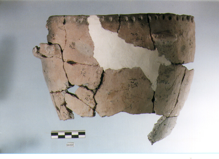 vaso semiovoide, tipo F8, Ortucchio - eneolitico (III MILLENNIO a.C)