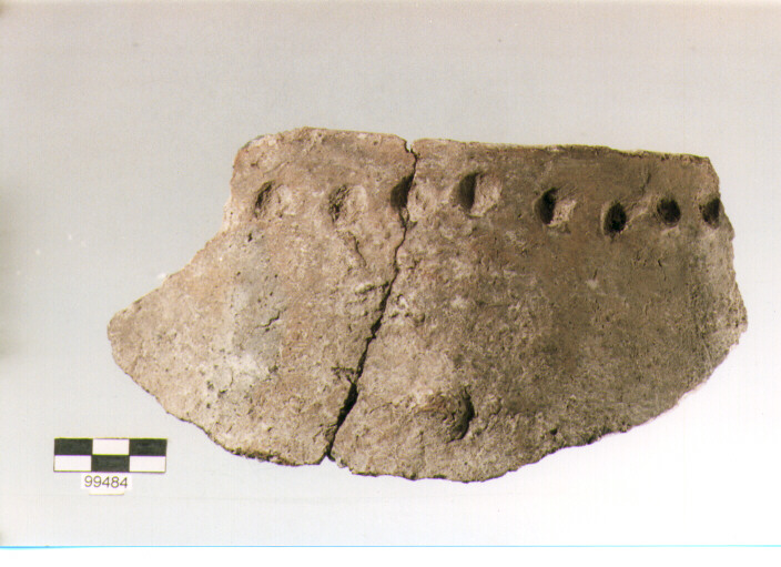 olla ovoide, tipo F1, Ortucchio - eneolitico (seconda metà III MILLENNIO a.C)