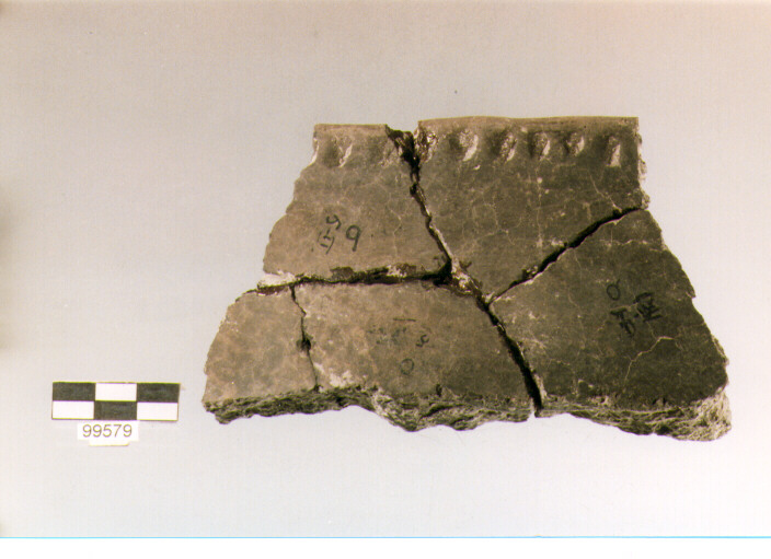 vaso semiovoide, tipo F 8, Ortucchio - eneolitico (III MILLENNIO a.C)