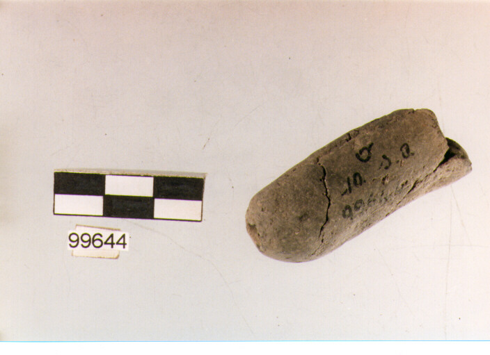 peso da rete, tipo E 10, Ortucchio - eneolitico (III MILLENNIO a.C)