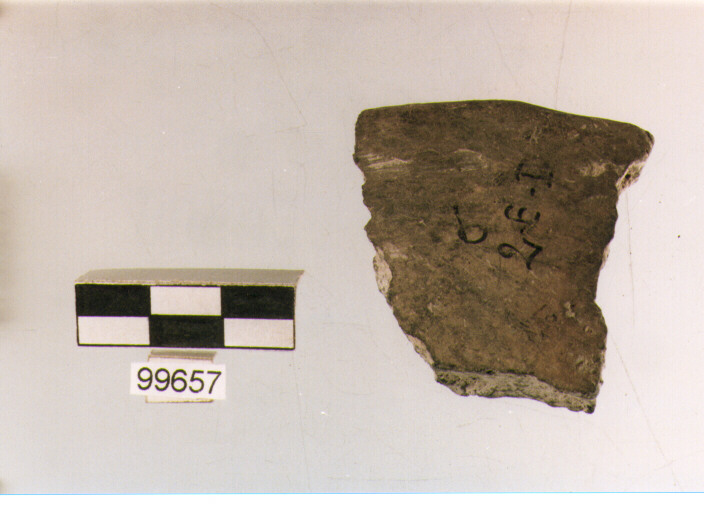 orlo, tipo E5, Ortucchio - eneolitico (III MILLENNIO a.C)