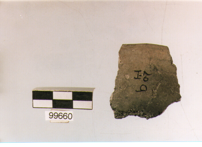 orlo, tipo E5, Ortucchio - eneolitico (III MILLENNIO a.C)