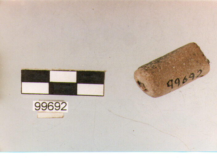 peso da rete, tipo E 10, Ortucchio - eneolitico (III MILLENNIO a.C)