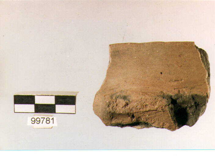 orlo, tipo E5, Ortucchio - eneolitico (III MILLENNIO a.C)