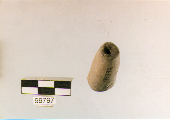 peso da rete, tipo E10, Ortucchio - eneolitico (III MILLENNIO a.C)