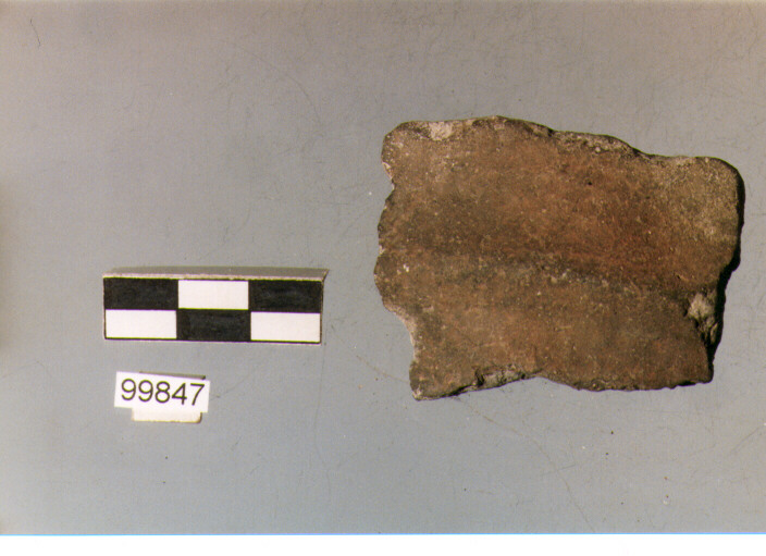 parete cordonata, tipo E7, Ortucchio - eneolitico (III MILLENNIO a.C)