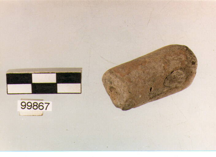 peso da rete, tipo E10, Ortucchio - eneolitico (III MILLENNIO a.C)