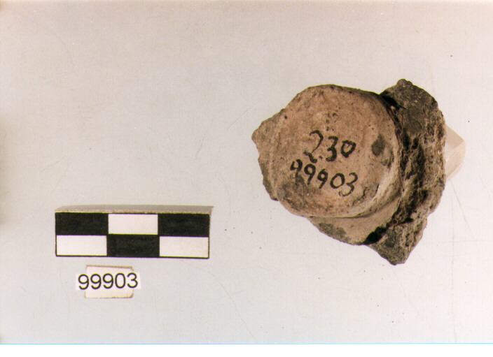 bugna, tipo E8, Ortucchio - eneolitico (III MILLENNIO a.C)