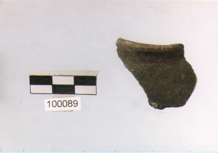 olletta globulare, tipo F2a, Ortucchio - eneolitico (III MILLENNIO a.C)