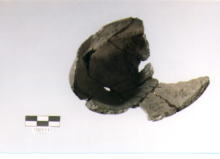 ciotola carenata, tipo F7b, Ortucchio - eneolitico (III MILLENNIO a.C)