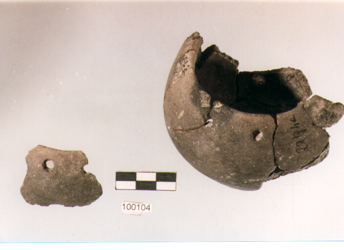 olletta globulare, tipo F2, Ortucchio - eneolitico (III MILLENNIO a.C)