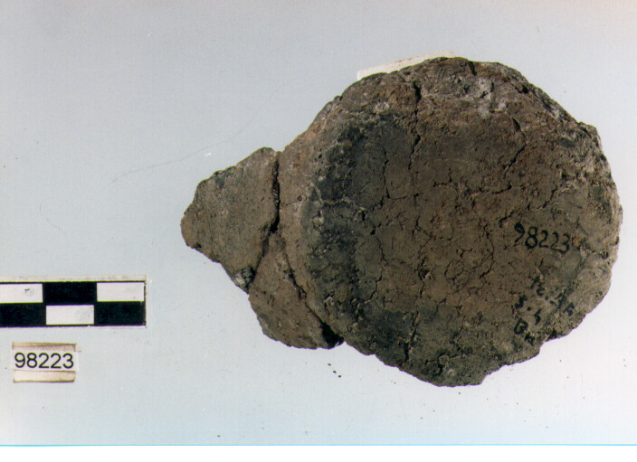 fondo piatto, fondi tipo 1, Trasacco (età del bronzo medio)