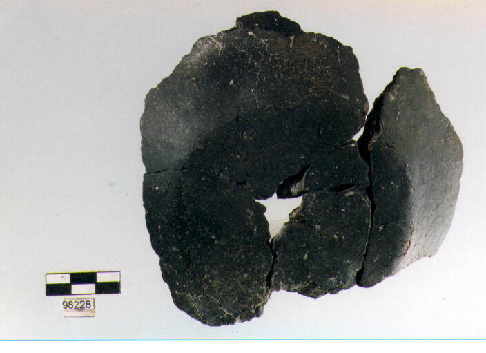 fondo piatto, fondi tipo 1, Trasacco (età del bronzo medio)