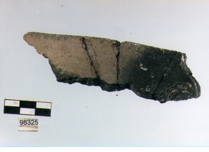 olla a botte/ orlo (età del bronzo medio)