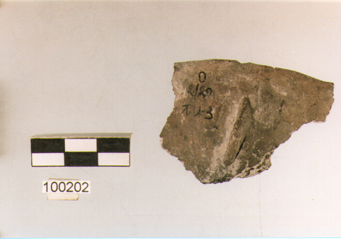 orlo, tipo E5, Ortucchio - eneolitico (III MILLENNIO a.C)