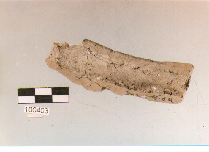 orlo, tipo E5, Ortucchio - eneolitico (III MILLENNIO a.C)