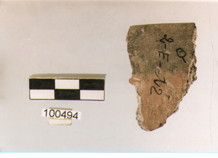 orlo, tipo E5, Ortucchio - eneolitico (III MILLENNIO a.C)