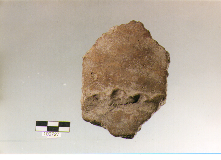 parete cordonata, tipo E7, Ortucchio - eneolitico (III MILLENNIO a.C)