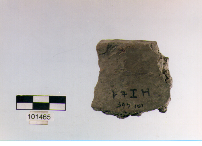 vaso a collo distinto, vasi a collo, tipo 3B, Grotta Sant'Angelo (età del bronzo)