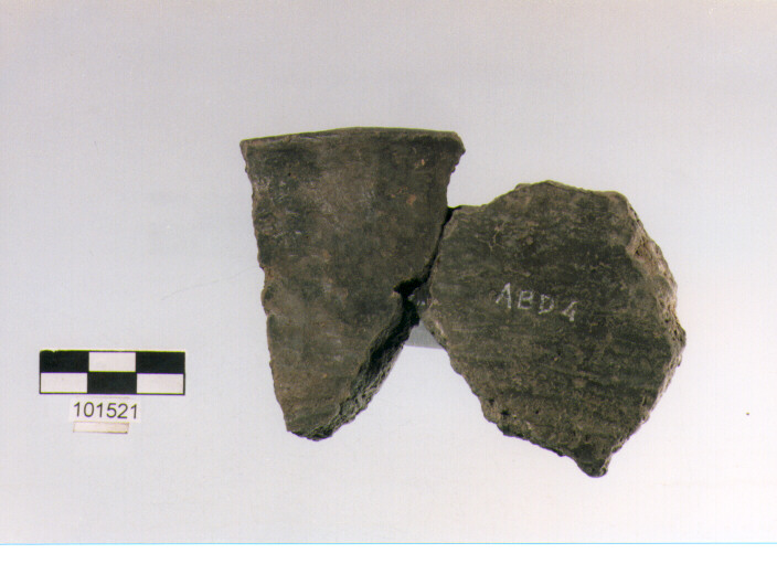 scodellone aperto,pareti da rettilinee a convesse, scodelloni tipo 1B, Grotta Sant'Angelo (età del bronzo)