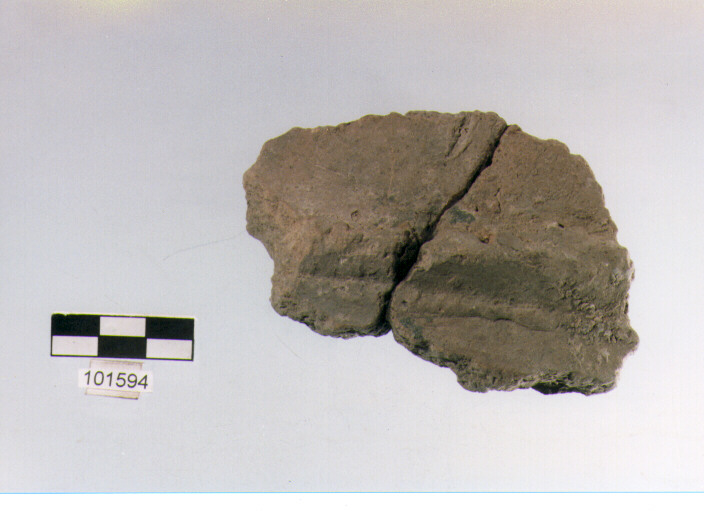 cordone liscio orizzontale, cordoni tipo 1, Grotta Sant'Angelo (età del bronzo)