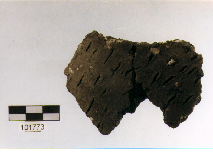 parete, tipo E 7a1, Grotta S.Angelo - neolitico medio-finale (V/ IV millennio a.C)