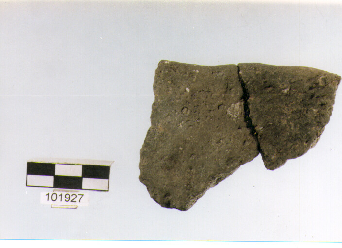 orlo, tipo E6, Grotta Sant'Angelo - neo-eneolitico (V/ III millennio a.C)