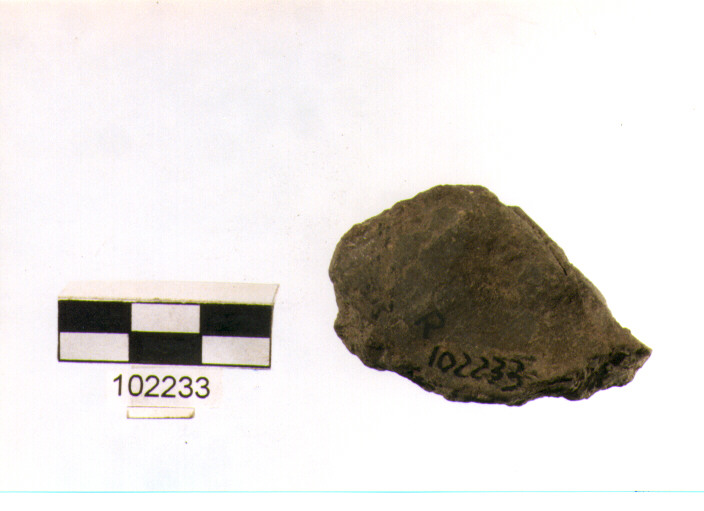 orlo, tipo E6a1, Grotta Sant'Angelo - neo-eneolitico (V/ III millennio a.C)