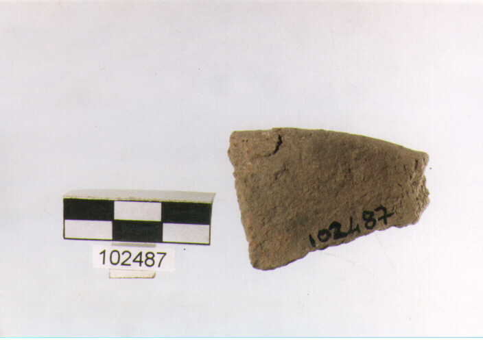 orlo, tipo E 6, Grotta S.Angelo - neo-eneolitico (V/ III millennio a.C)