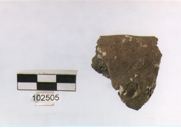 orlo, tipo E 6, Grotta S.Angelo - neo-eneolitico (V/ III millennio a.C)