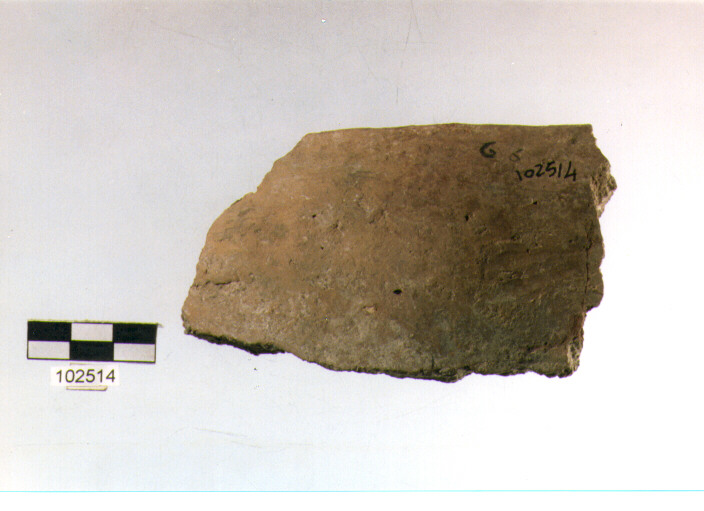 olla, tipo F 1a, Grotta S.Angelo - neo-eneolitico (V/ III millennio a.C)