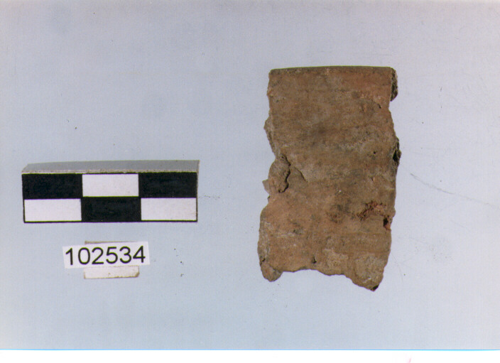 orlo, tipo E6, Grotta Sant'Angelo - neo-eneolitico (V/ III millennio a.C)