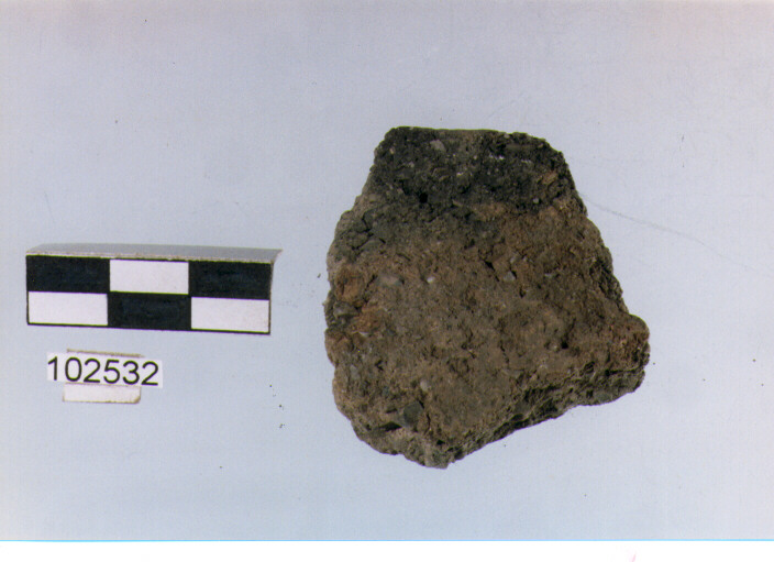 orlo, tipo E6, Grotta Sant'Angelo - neo-eneolitico (V/ III millennio a.C)