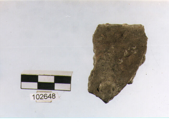 orlo, tipo E6, Grotta Sant'Angelo - neo-eneolitico (V/ III millennio a.C)