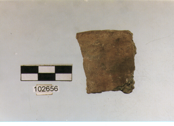 orlo, tipo E 6, Grotta S.Angelo - neo-eneolitico (V/ III millennio a.C)