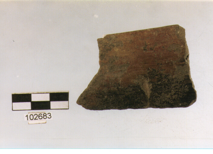 orlo, tipo E 6, Grotta S.Angelo - neo-eneolitico (V/ III millennio a.C)