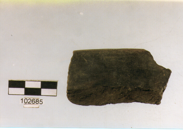 orlo, tipo E 6, Grotta S.Angelo - neo-eneolitico (V/ III millennio a.C)