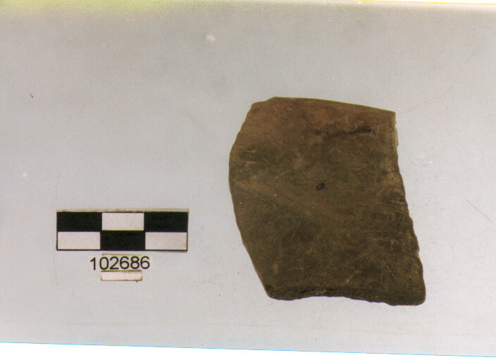 orlo, tipo E 6, Grotta S.Angelo - neo-eneolitico (V/ III millennio a.C)