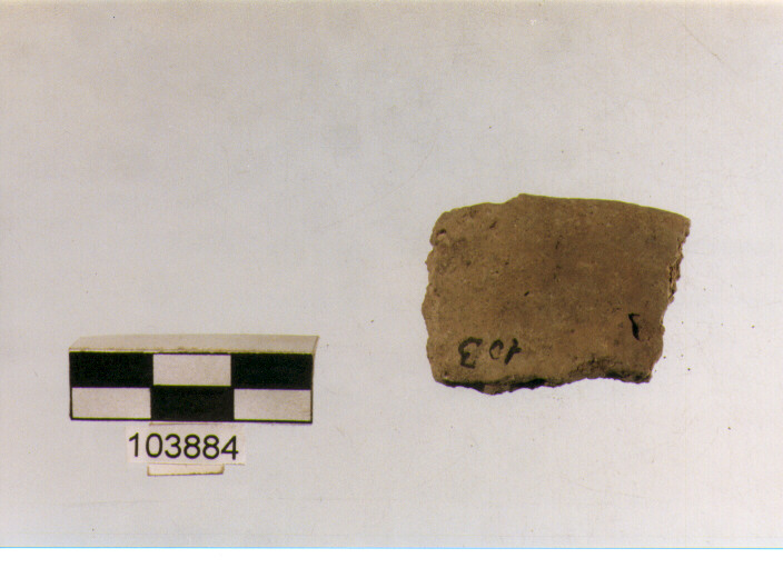 orlo, tipo E 6, Grotta S.Angelo - neo-eneolitico (V/ III millennio a.C)