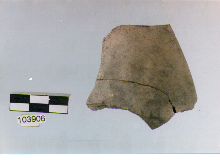 orlo, tipo E6a2, Grotta Sant'Angelo - neolitico finale-Ripoli (IV MILLENNIO a.C)