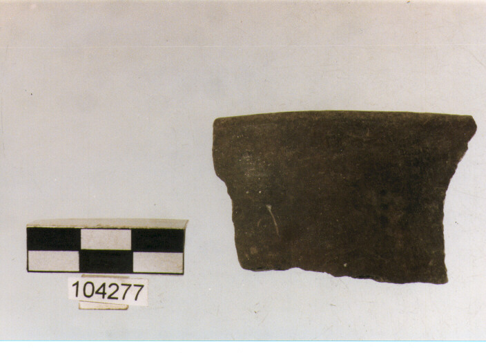 orlo, tipo E 6, Grotta S.Angelo - neo-eneolitico (V/ III millennio a.C)