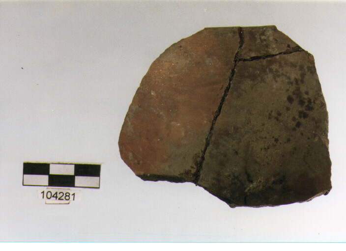 olla, tipo F 1a, Grotta S.Angelo - neo-eneolitico (V/ III millennio a.C)