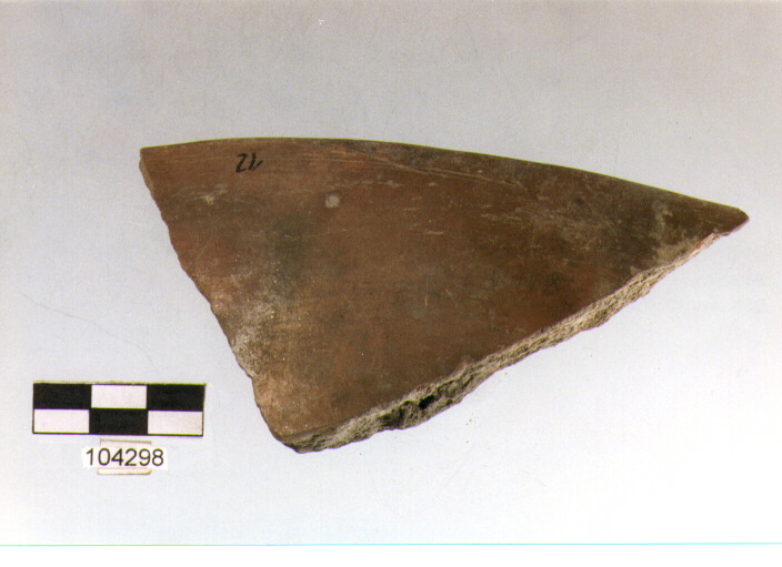 scodellone, tipo F 7a, Grotta S.Angelo - neo-eneolitico (V/ III millennio a.C)