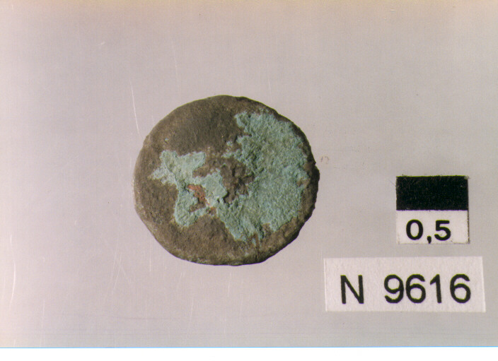 non leggibile (moneta, quinario) (età romana)